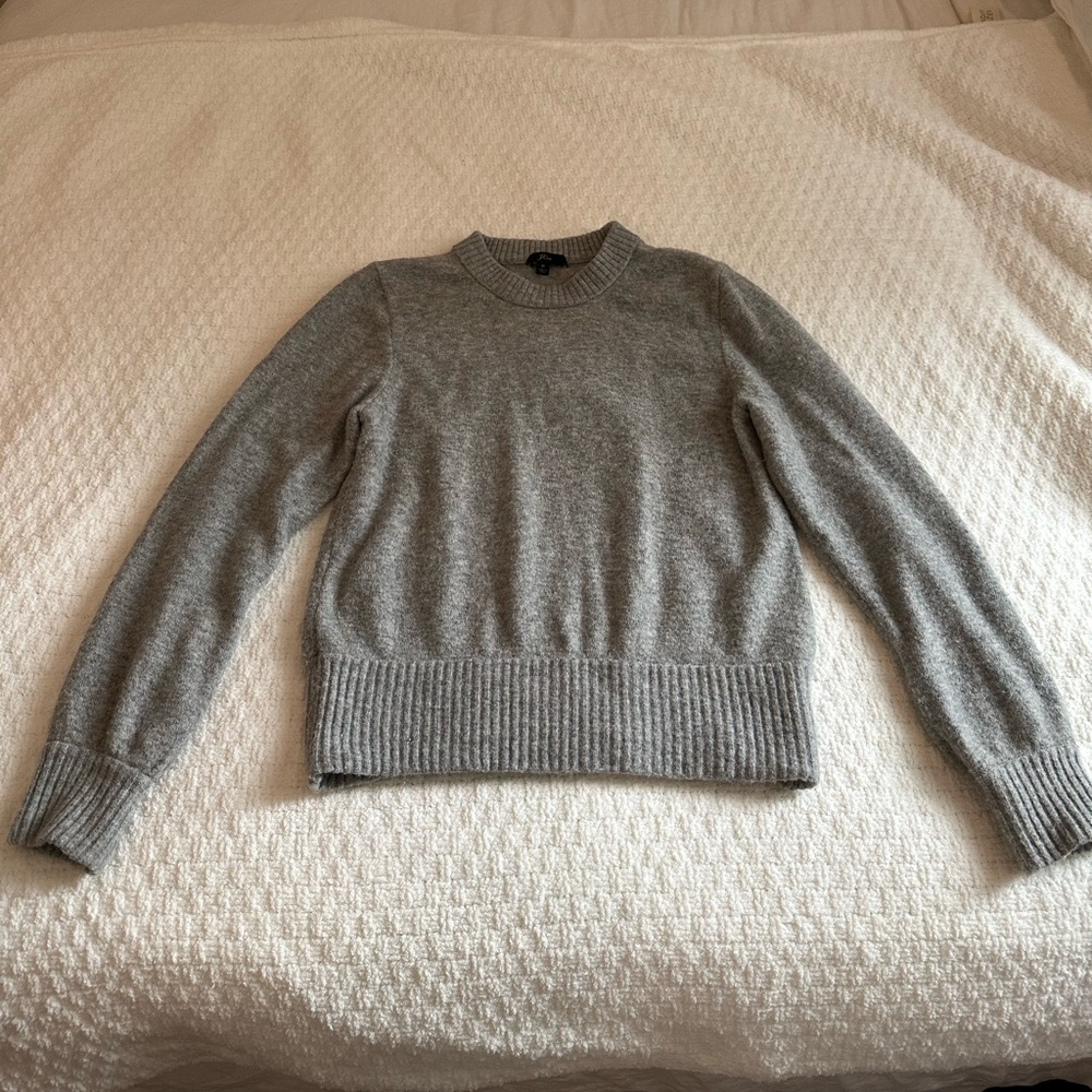 Jcrew sweater alpaca wool blend